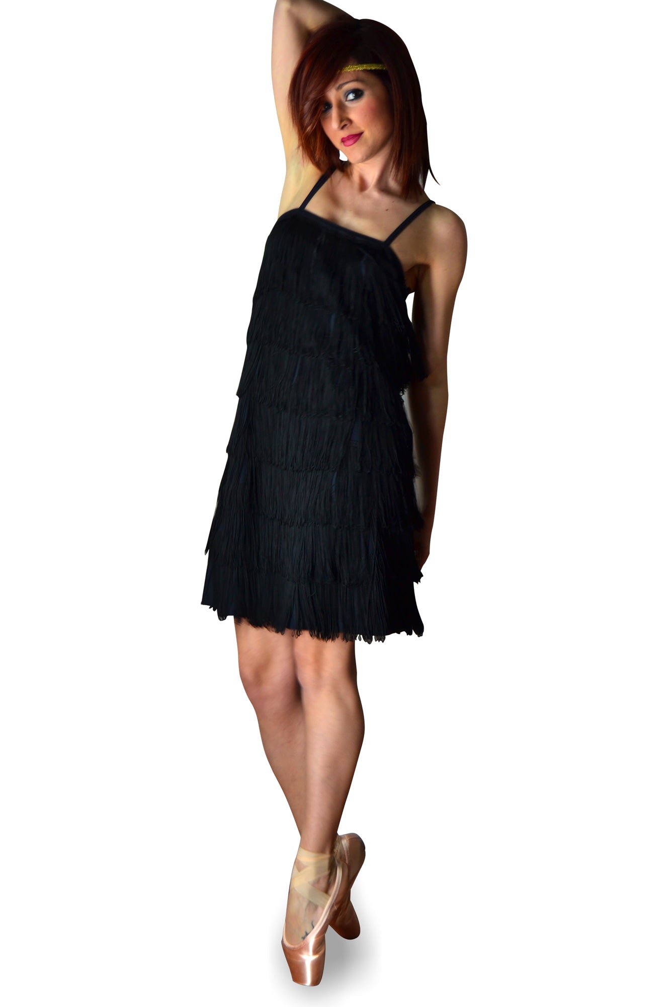 Robe de Danse Moderne avec Franges Costumes pour Comédie