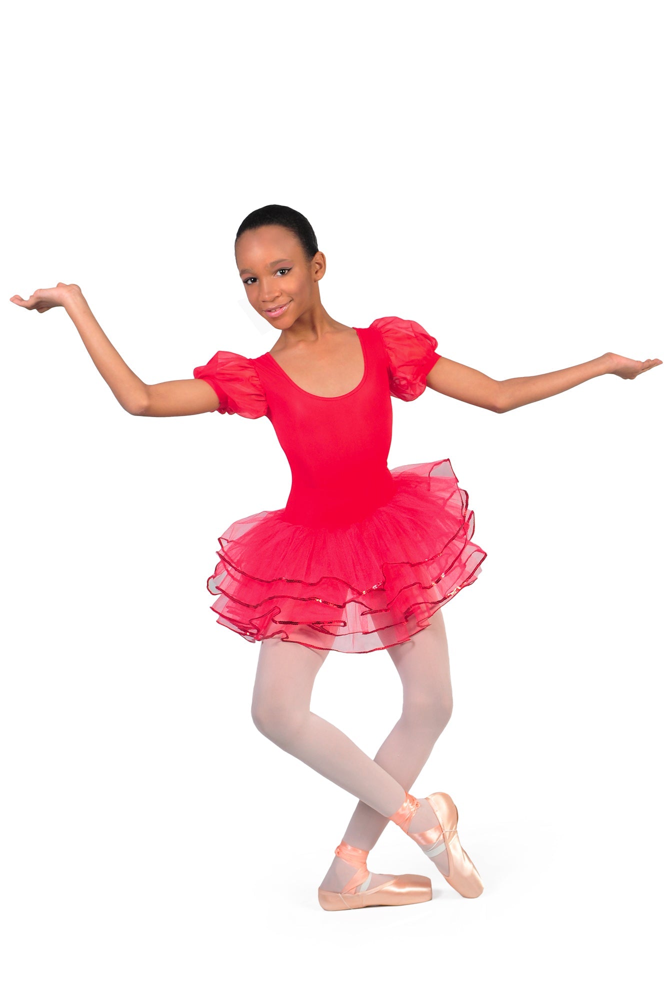 Costume Habit Danse Classique Fille Tutu Plateau Tenu Danse