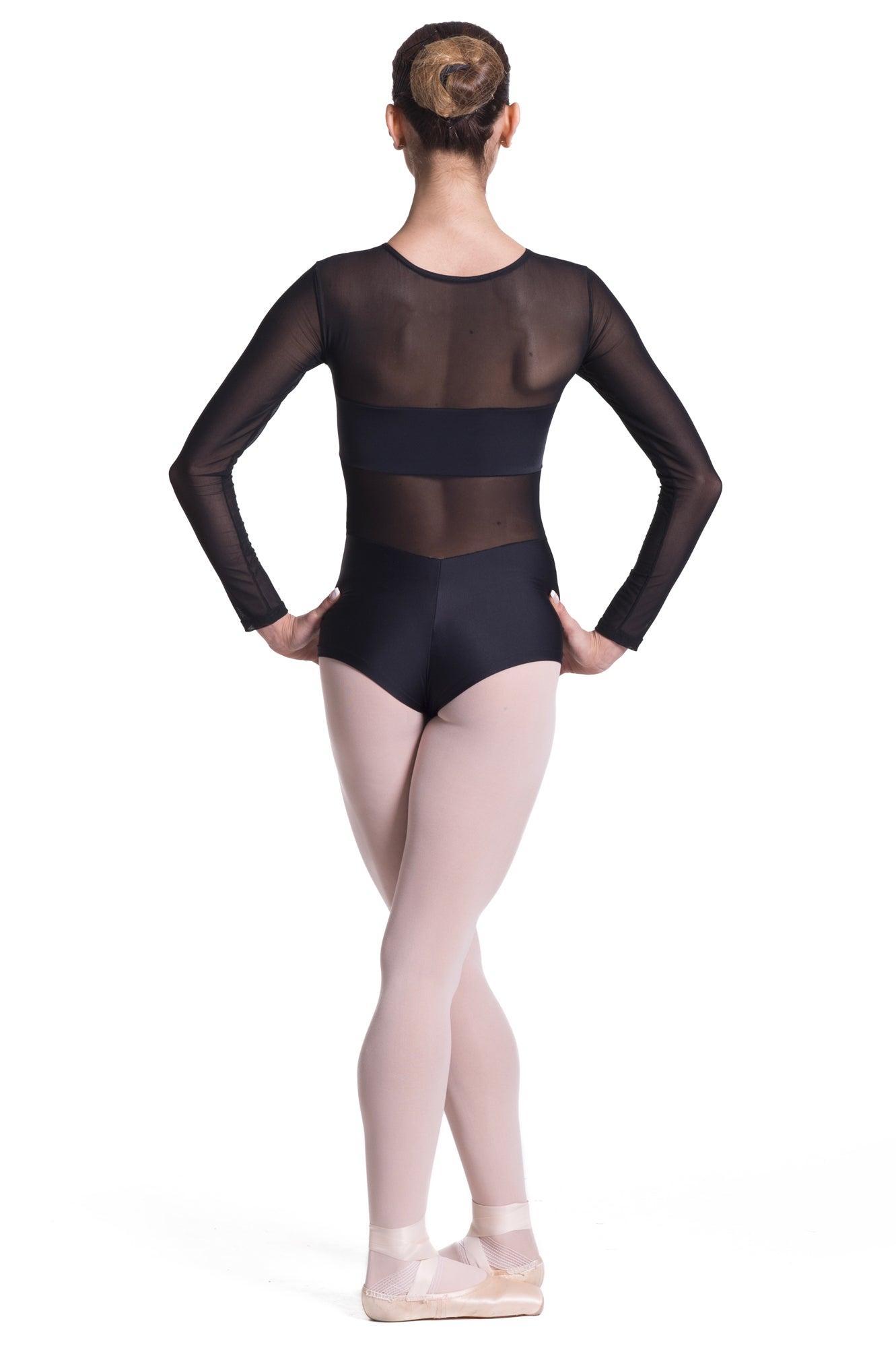 Justaucorp danse avec transparences OTTANIA B7021