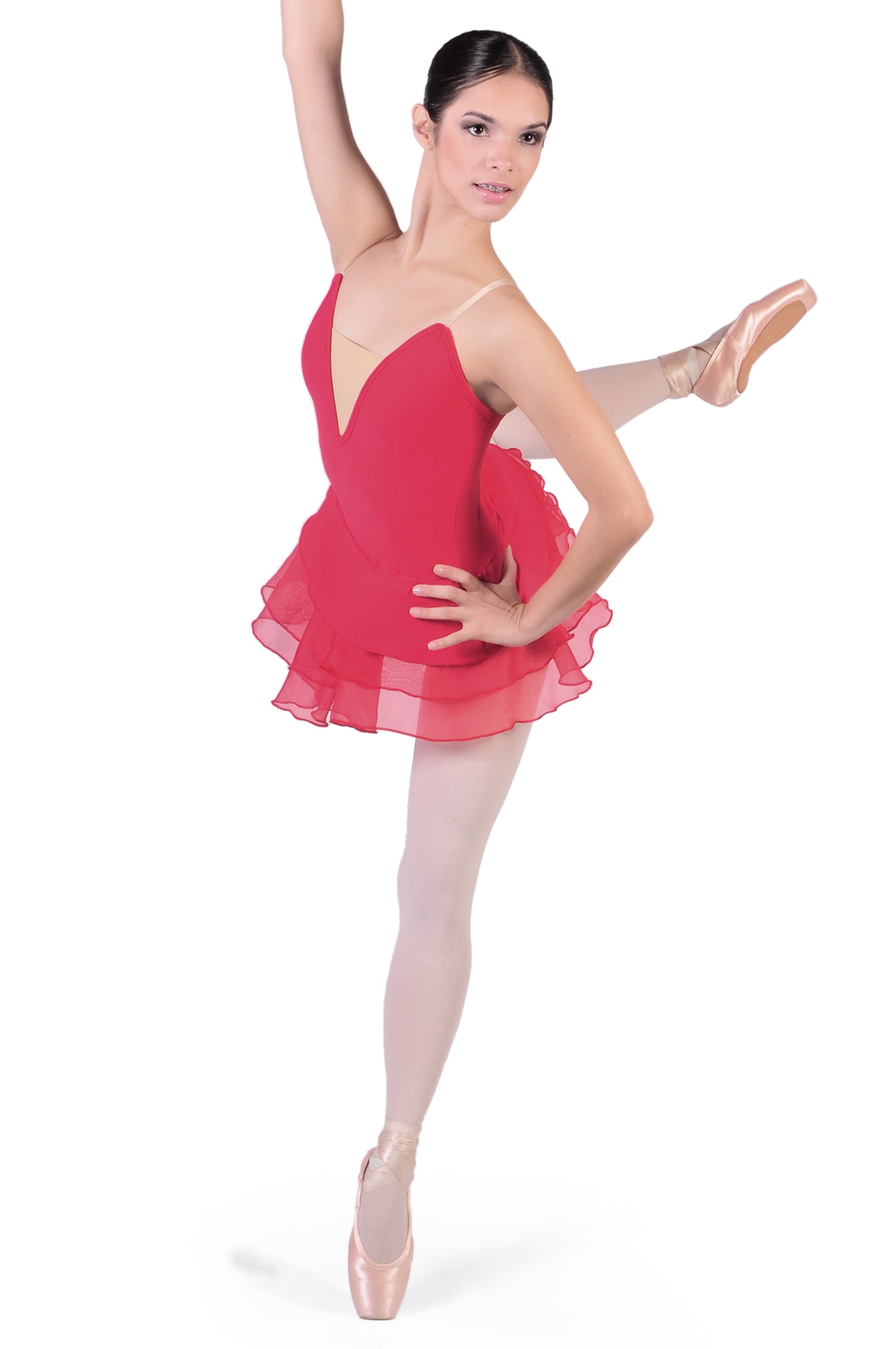 Costume danza REDROSE C2521-STUDIODANZA